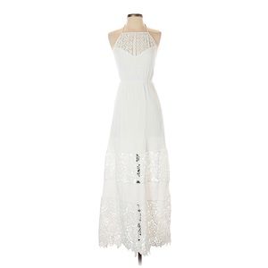 Lulu’s lace maxi halter dress xs boho